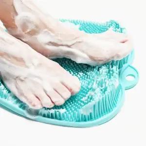 (선택 발브러쉬)풋브러쉬 발각질제거 발냄새 발브러쉬 발바닥 실리콘 발세척 발매트 뒤꿈치 세척 매트