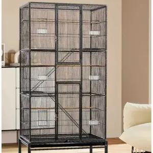 앵무새 케이지 특대형 새집 둥지 모란 앵무 사육장 이동식 대형새장