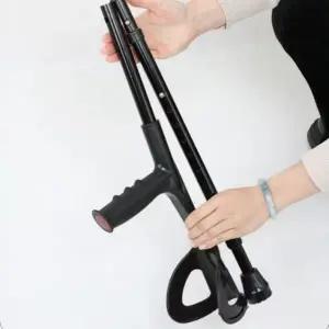 접이식 목발 보행 보조기 엘보클러치 깁스 지팡이