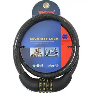 ( )자전거 잠금장치 번호키 케이블 비밀 자물쇠 번호 대
