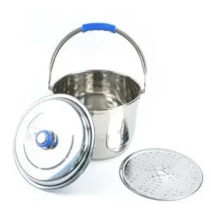 곰솥냄비 스텐 들통 국통 곰솥 냄비 찜통 찜판 찜기 빨래솥 5호