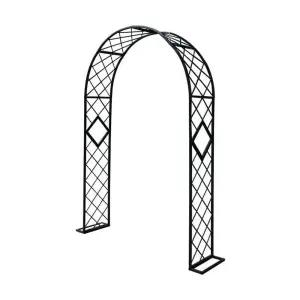 식물지지대 아치형 철제 펜스 포도나무 장미터널 덩굴 등나무