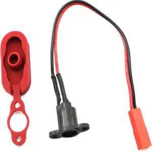 M365 전기 자전거용 실리콘 방수 커버가 있는 LQ 인더스트리얼 17cm/6.7인치 충전 포트 와이어