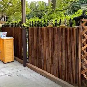 대나무 울타리 펜스 텃밭 방부목 화단 가림막