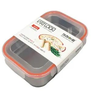 키친아트 스텐 밀폐용기 도시락 2호 880ml