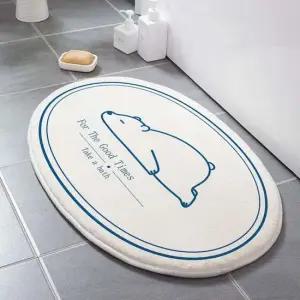 인테리어 매트 북극곰 캣 발매트 주방매트 현관매트 북유럽발매트 욕실발매트 현관발매트