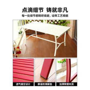 발코니 테이블 벤치 라탄테이블세트 발코니테이블 테이블세트 카페 야외 빈티지