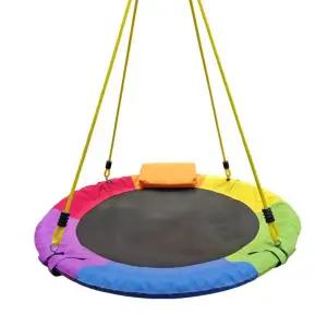 원형그네 정원 해먹 키즈카페 둥지 스윙 직경 펜션 그물 블랙 그네