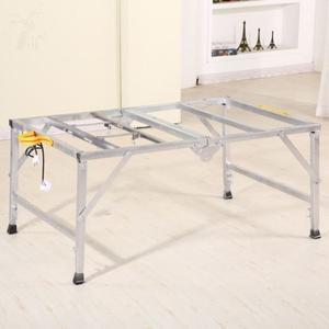 다기능 목공 작업대 접이식 휴대용 스테인레스 스틸 소형 톱 테이블, 연삭 및 연마