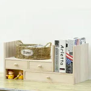 나무 미니 서랍장 원목 레트로 우드 미니서랍장 정리