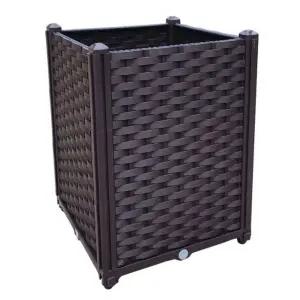 조립식 대형 화분 사각 플라스틱 발코니 정원 화단 가꾸기