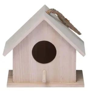 새둥지 원목 새집 앵무새 야외용 통나무 케이지 조류