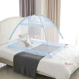 원터치식 유아모기장 방충망 캐노피 침대 아기 대형hij349