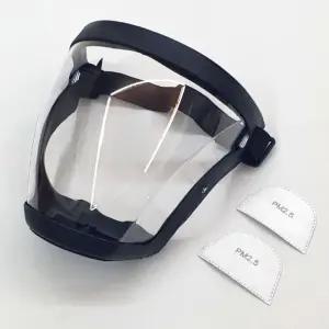 투명 안면 방호마스크 페이스쉴드 페이스쉴드 안면보호구 안면보호대