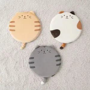 [NS홈쇼핑][르헤브] 냐옹이 극세사 메모리폼 방석 (40x40)[35829914]