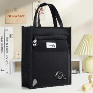 학원가방 피크닉 캔버스 보조 가방 토트 백 이유식 기저귀 코디