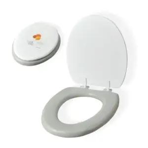 화장실 삼정 엘리펀트 변기커버 중형 O형 쿠션방수 충격흡수