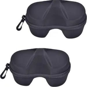 선트레이드 휴대용 다이빙 마스크 케이스 수영 스쿠버 안경 보관함 보호 용기 고글 2개 PCS