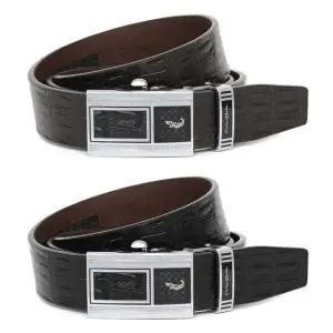 TCB03 국내제작 소가죽 악어패턴 자동 남성 정장벨트 벨트