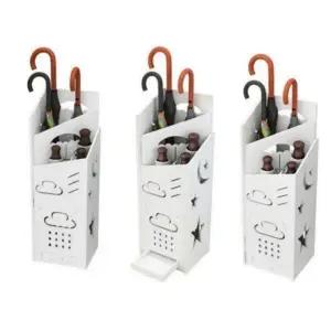 (색상 클라우드 우산꽂이)우산꽂이 카페 업소 모던 인테리어 현관 보관함 투블럭