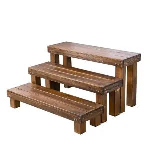 조립식 원목 계단 가정용 고양이집 조절 디딤대 강아지 반려묘