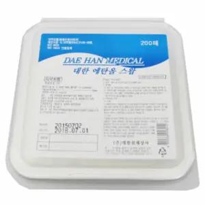 (튼튼)에탄올스왑 알콜솜 (100매 200매) 3개 알코올 알콜 병원 치료 대량솜