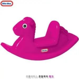푸시카장난감 리틀타익스 흔들목마 핑크