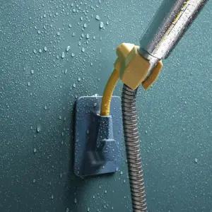 벽걸이 샤워기 거치대 꽂이 흡착식 붙이는 샤워기 고정