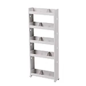 정리 틈새 공간 활용 수납 슬림형 선반 용품 5단 13cm