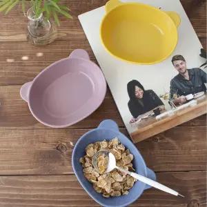 (튼튼)실리콘 간식 그릇 과자 접시 간식통 시리얼볼 스낵볼 간식볼 자통 쿠키 자볼 스낵 실리콘볼 용기 식