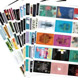180PCS 책 표지 스티커 스크랩북 일기용 용품 애호가 선물