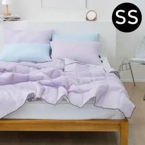 리플 순면 여름 이불 패드세트 패드 화이트 블루베리