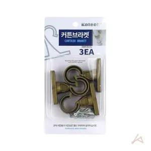 커튼봉고리 옛날 커튼 브라켓 색상랜덤 커튼봉고리