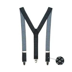 [옷자락]남자 스카이블루 칼라 클립 패션 서스펜더 멜빵