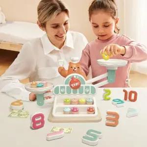 숫자학습 탑브라이트 곰돌이 저울 숫자놀이