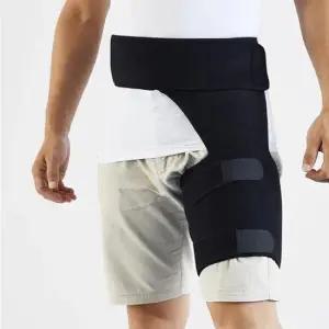 운동보호대 스포츠 허벅지 보호대 허리 다리 근육 지지 벨트 1P