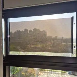 무타공 부착 롤업 블라인드 햇빛차단 58x125 커튼 미니블라인드 창문블라인드 부착식블라인드