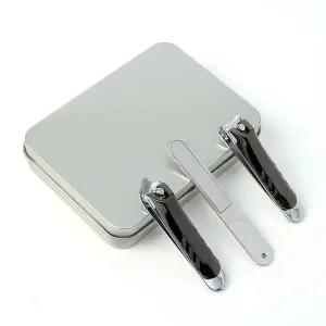 레버컷 손톱깎이 3종 세트 NC01 파일 네일클리퍼 블랙