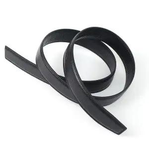 젠틀핏 자동버클 교체용 소가죽 벨트띠 리필 허리띠