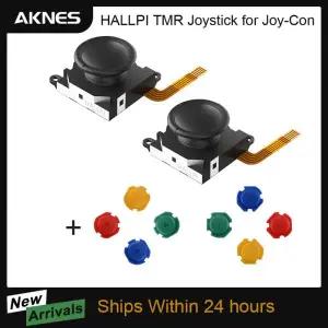 조이콘하우징 HALLPI x AKNES TMR 조이스틱 Joy-Con 교체용 닌텐도 Swicth OLED Lite 수리용 드리프트 전