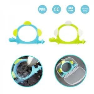 유아 치발기 신생아 실리콘 장난감 택2종