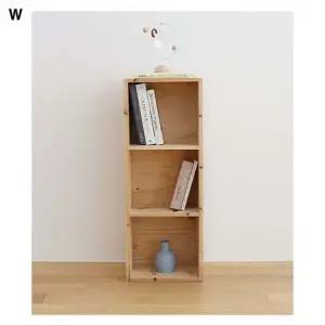 [무료배송] 고급 삼나무원목 DIY3단책장 330