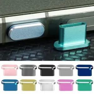 충전단자보호캡 C 충전 구멍 마개 USB-C 먼지 콘센트 금속 커버전화 때 보호용 Iphone 15 Plus Pro Max용