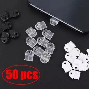 충전단자보호캡 Type-C 먼지 콘센트 충전 포트 보호기 삼성 화웨이 Xiaomi 스마트 폰 방지 실리콘 커버