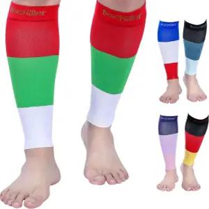 키가 작은 남성과 여성용 닥 밀러 종아리 압박 슬리브 쁘띠 15-20mmHg 신 스플린트 리커버리 1켤레