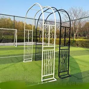 장미 아치 지주대 식물 정원 울타리 지지대 철제 펜스