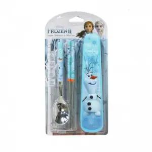 겨울왕국 진공 수저슬림 케이스세트