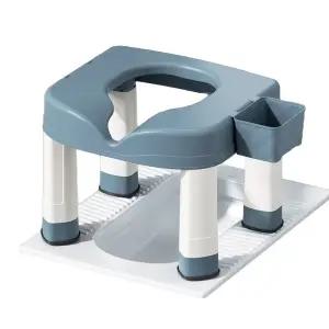 변기의자 재래식 좌변기 화장실 이동식 이동용 오픈 변기