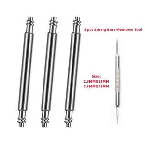 가민피닉스 스틸 시계 밴드 핀 Garmin Fenix6 6pro 7X PRO 5 EPIX 어프로치 S70 바늘 22mm 26mm 바 3개