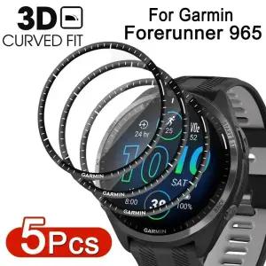 가민피닉스 Garmin Forerunner 965 화면 보호기 3D 곡선 필름 Forerunner965 스크래치 시계 보호 유리가 아